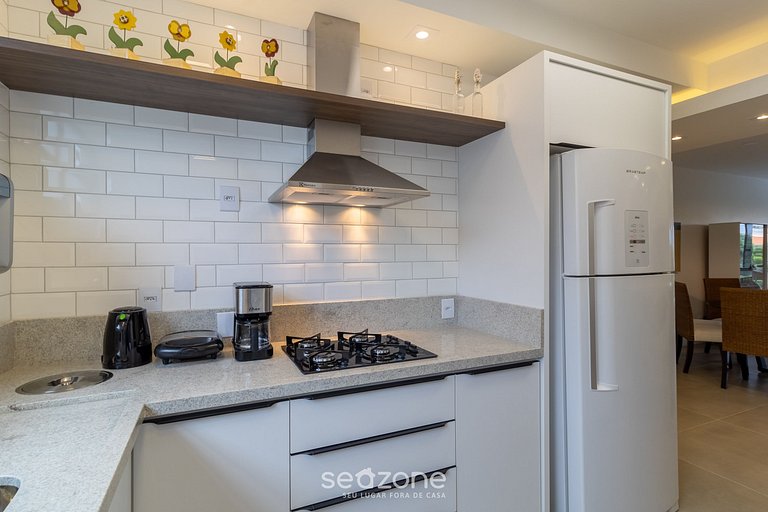 Apartamento Charmoso com Churrasqueira POR0101