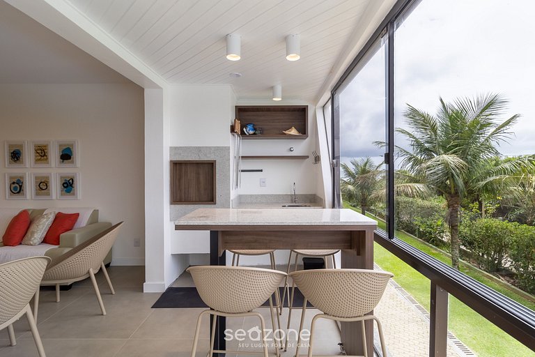 Apartamento Charmoso com Churrasqueira POR0101