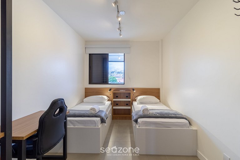 Apartamento Charmoso com Churrasqueira POR0101