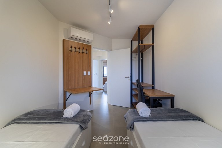 Apartamento Charmoso com Churrasqueira POR0101