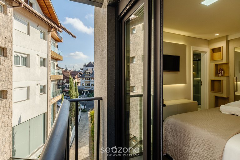 Apto Elegante en el Centro de Gramado DLH0306