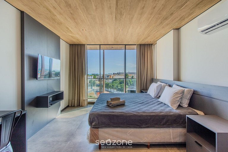 Estudio frente al mar c gimnasio y piscina NWT0913