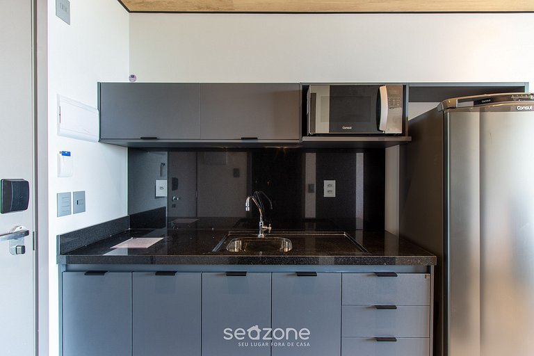 Estudio frente al mar c gimnasio y piscina NWT0913