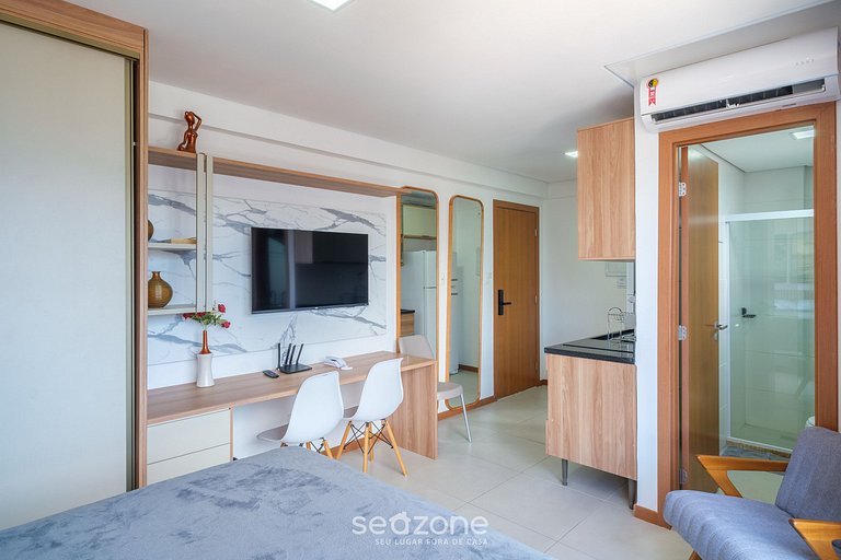 Studio Moderno a 220m da Praia do Farol BPM1309