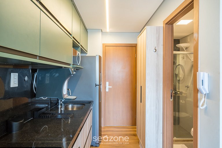 Studio equipado cerca de playa Salvador-BA BPM0807