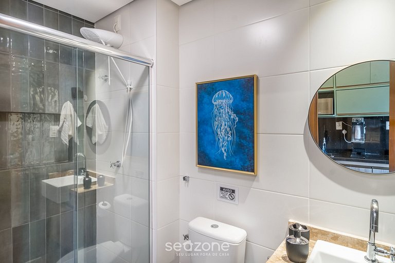 Studio equipado cerca de playa Salvador-BA BPM0807