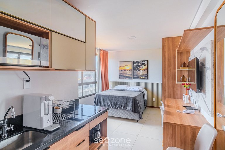 Studio Moderno a 220m da Praia do Farol BPM1309