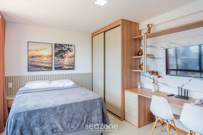 Estudio moderno 220m de la Playa do Farol BPM1309