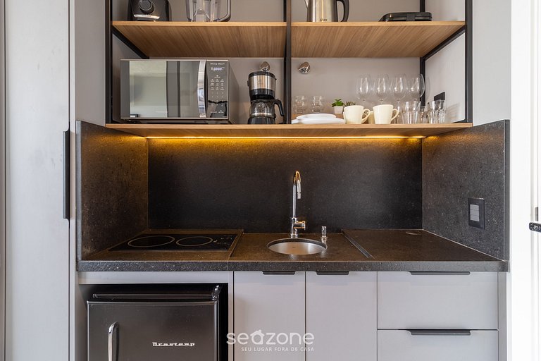 Estudio Sofisticado frente mar en Jurerê SPJ0502