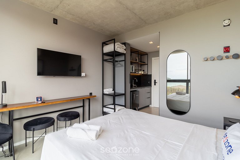 Studio Sofisticado beira mar em Jurerê SPJ0502