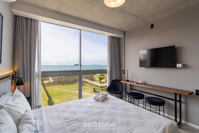 Estudio Sofisticado frente mar en Jurerê SPJ0502