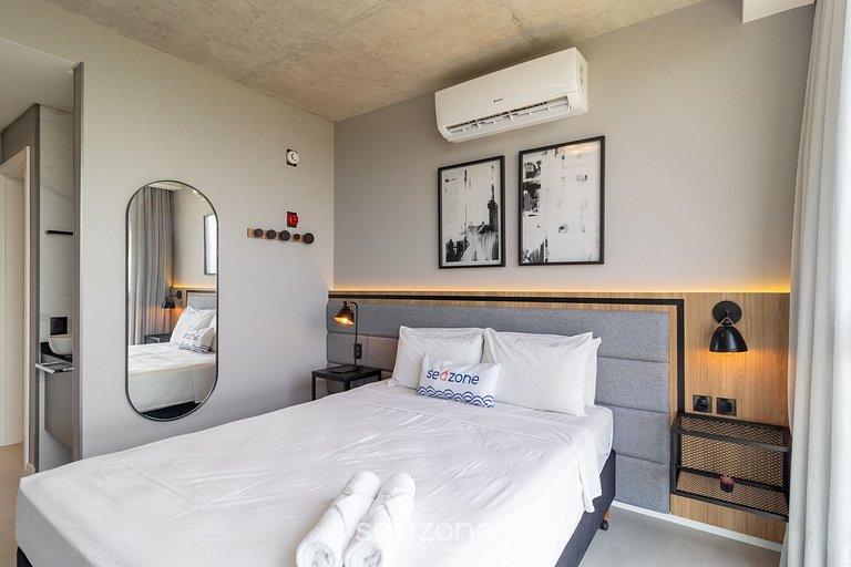 Studio Sofisticado beira mar em Jurerê SPJ0502