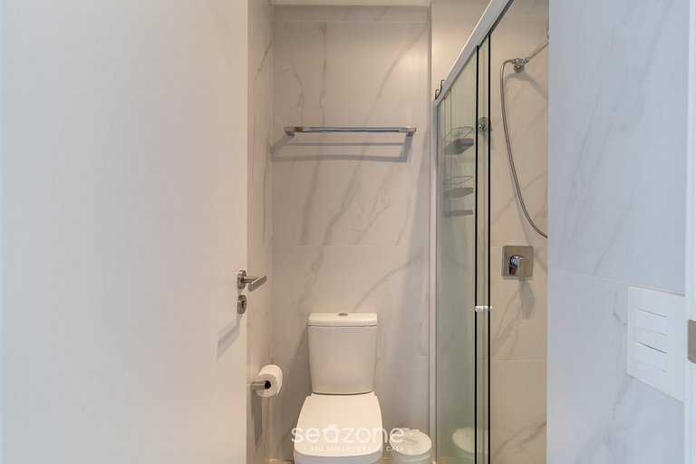 Estudio Sofisticado frente mar en Jurerê SPJ0502