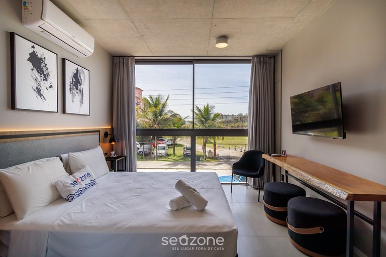 Studio novo de luxo vista mar SPJ0102