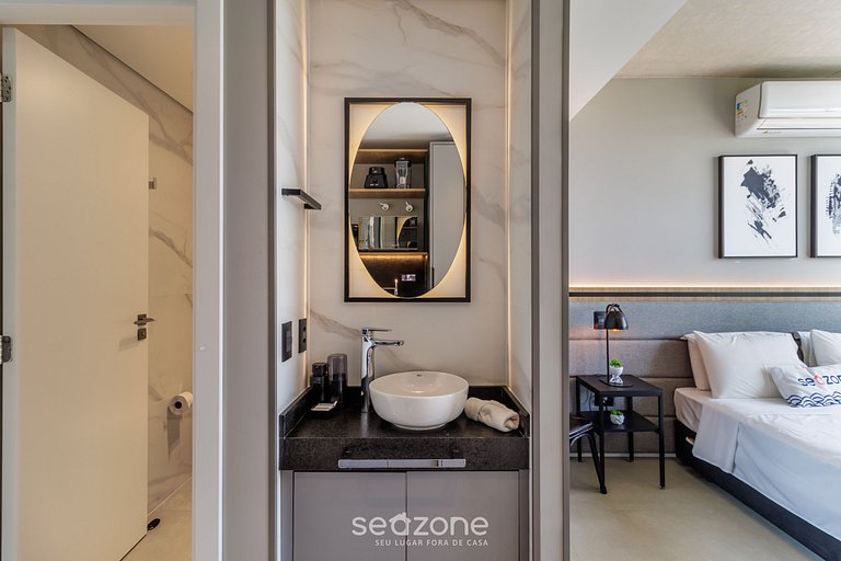 Studio novo de luxo vista mar SPJ0102