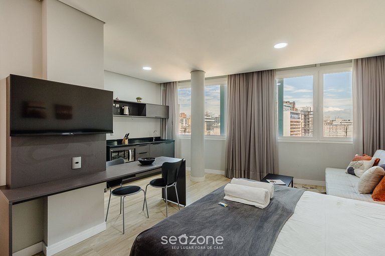 Studio equipado en Centro Histórico PoA-RS CTC1103