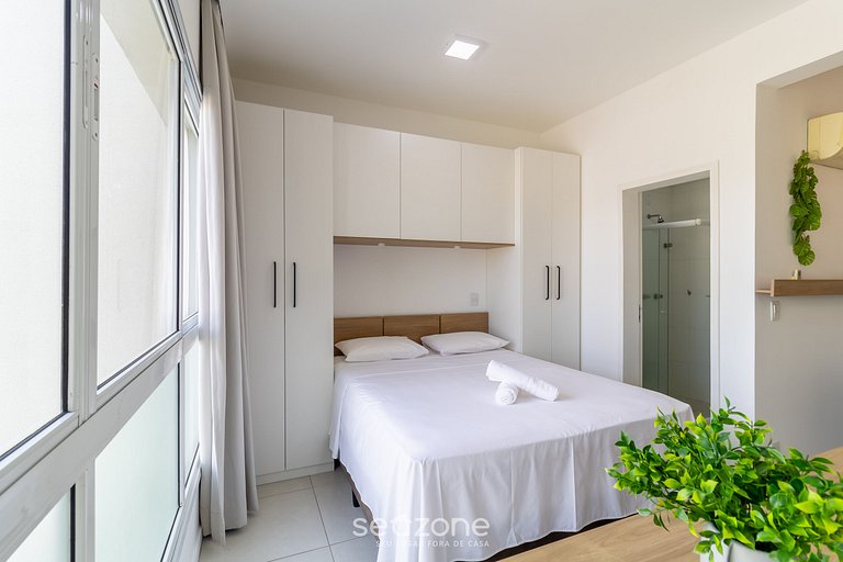 Studio Maravilhoso 350m da praia CDN101