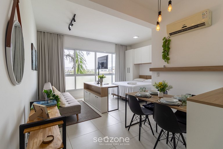 Studio Maravilhoso 350m da praia CDN101