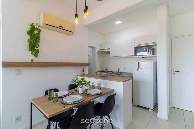 Studio Maravilhoso 350m da praia CDN101