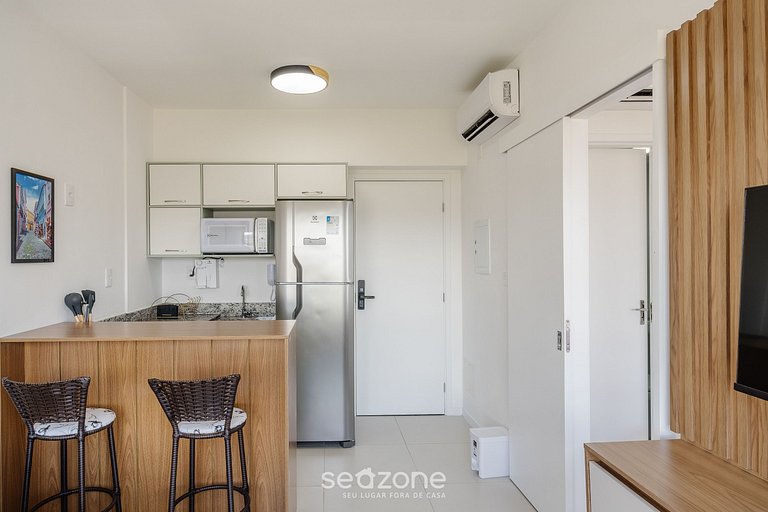 Apto c/vista a 400 m de la Playa de Barra BLB1206