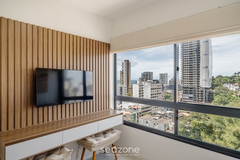 Apto c/ vista 400m da Praia da Barra BLB1206