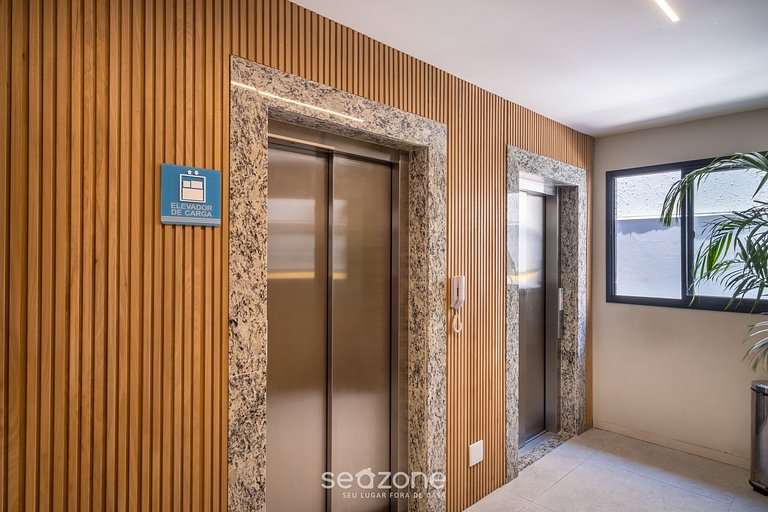 Apto com piscina a 350m da praia da barra BLB1502