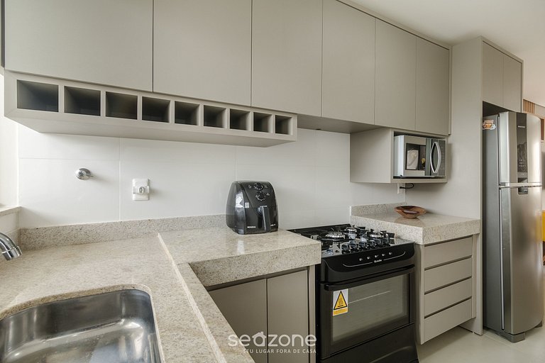 Apto agradável a 800m da Praia do Mutá RFM0027