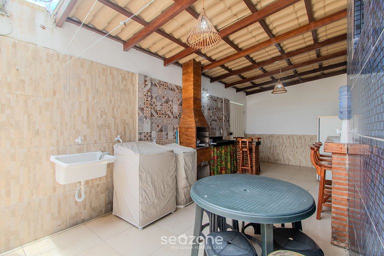 Apto c/ piscina e churrasqueira na Praia GIU0003