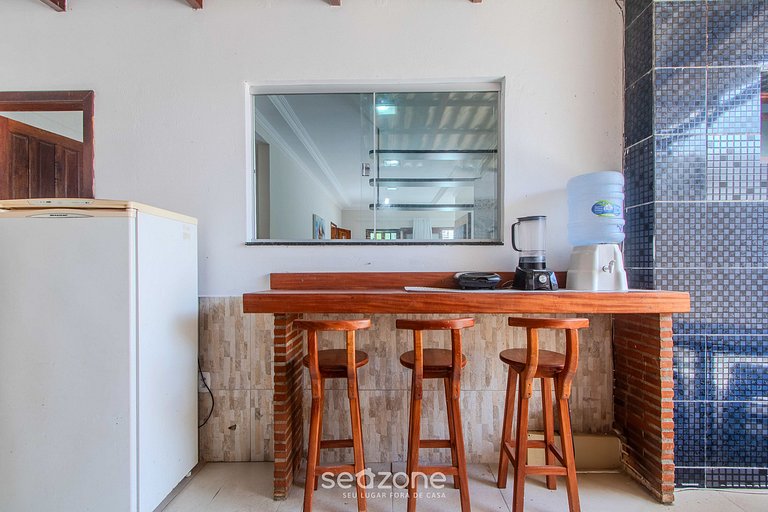 Apto con piscina y parrilla en la playa GIU0003