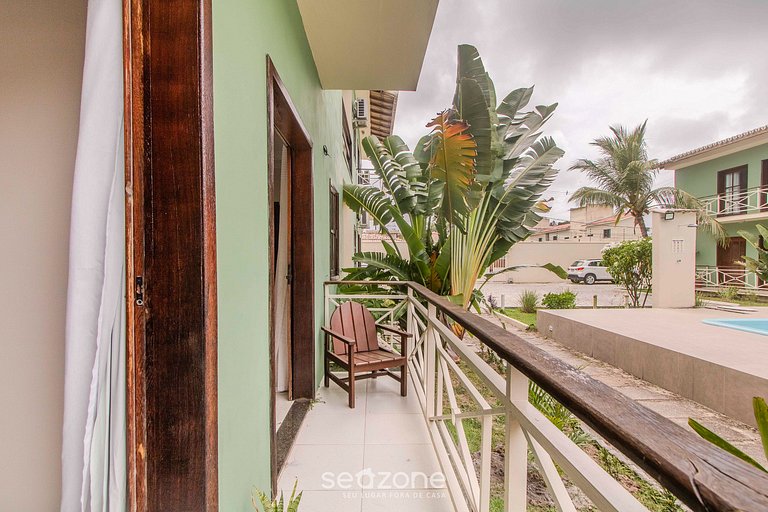 Apto con piscina y parrilla en la playa GIU0003