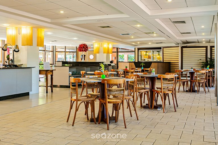 Suíte em Resort Pé Na Areia c/ Piscina JBV227