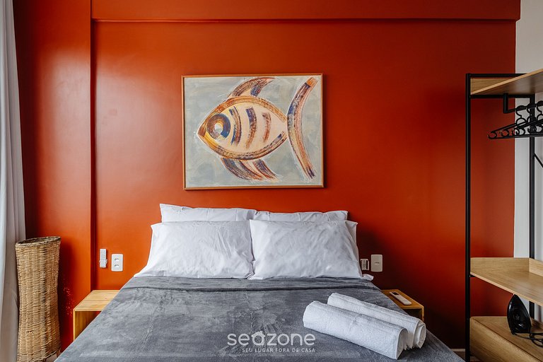 Apto completo 1Q 350m Elevador Lacerda HAI0702