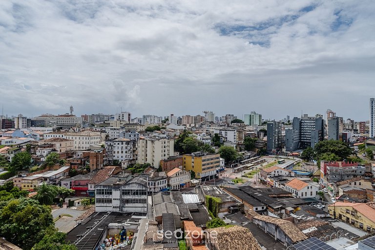 Apto completo 1Q 350m Elevador Lacerda HAI0702