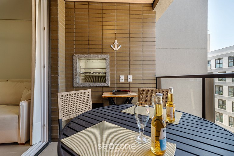 Apto con Barbacoa en Jurerê Internacional VLO0504