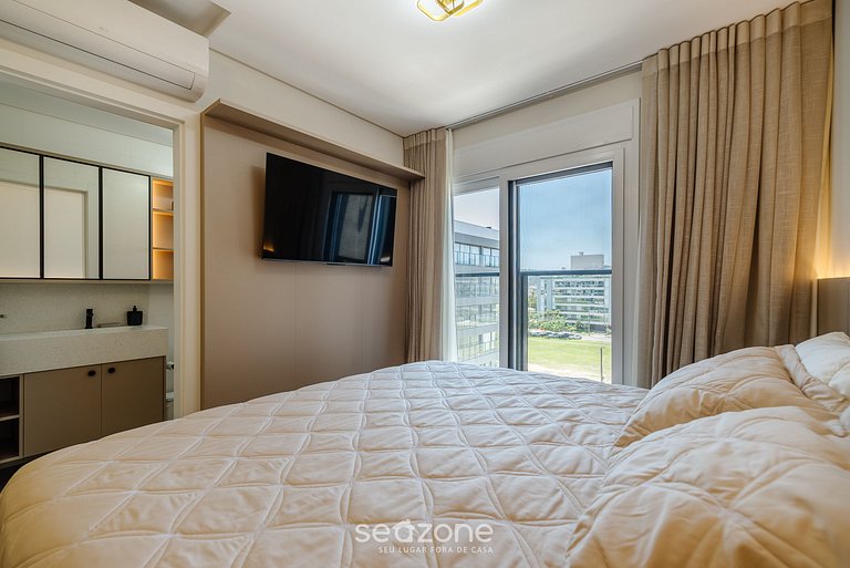 Apto con Barbacoa en Jurerê Internacional VLO0504