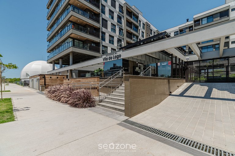 Apartamen moderno vista al lago en Jurerê VLO0414