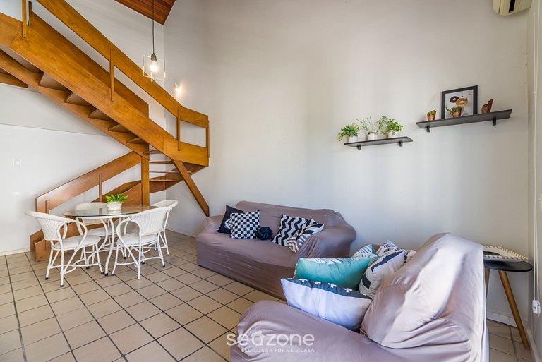 Apartamento con Parrilla en Jurerê MLB0402