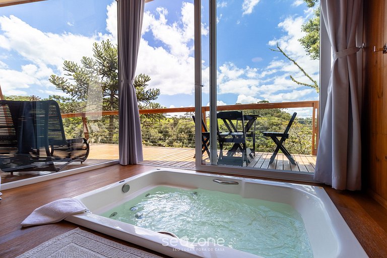 Encantador chalet en montañas Urubici-SC PAR0001