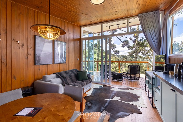 Cabaña con vista a las montañas Urubici-SC PAR0003