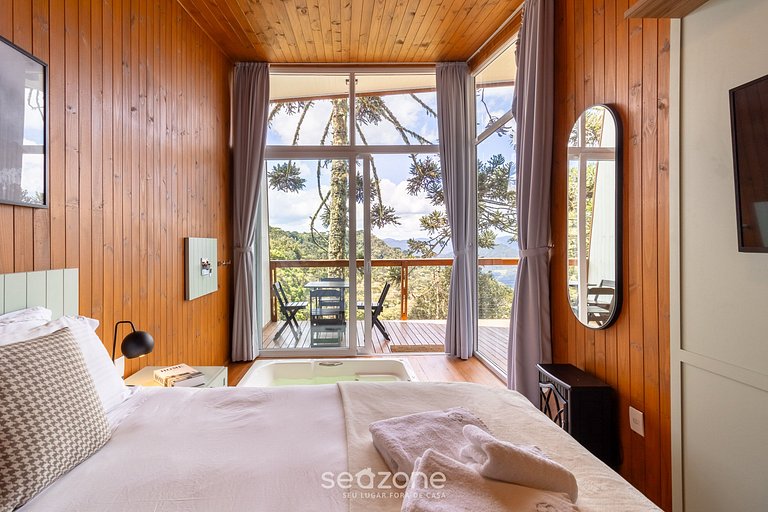 Cabaña con vista a las montañas Urubici-SC PAR0003