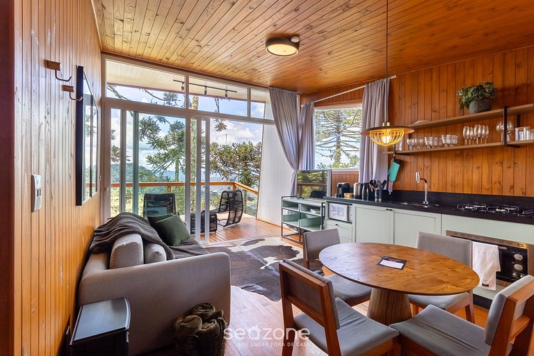 Cabaña con vista a las montañas Urubici-SC PAR0003