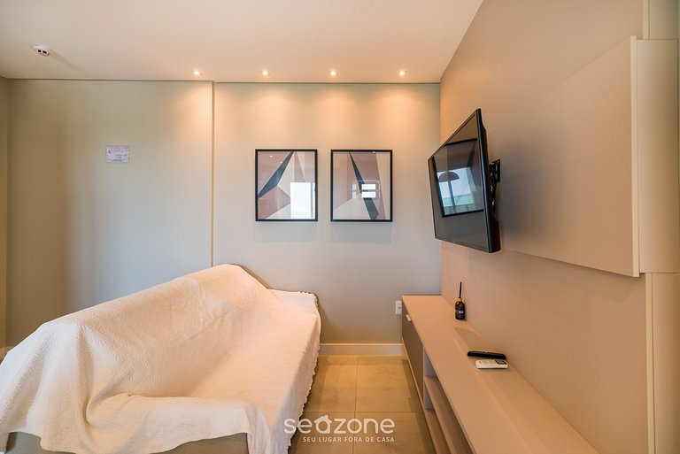 Apto vista mar c/ piscina 280m da praia MHF2002