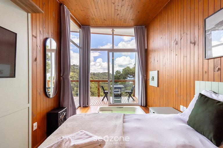 Increíble cabaña en montañas Urubici-SC PAR0002