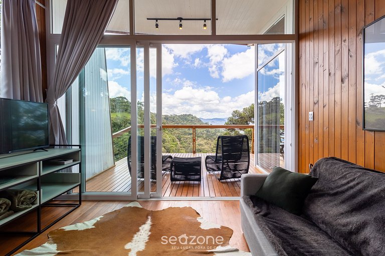 Increíble cabaña en montañas Urubici-SC PAR0002