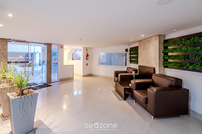 Apartamento a 200m do mar c/ 2 qts BC EBC0603