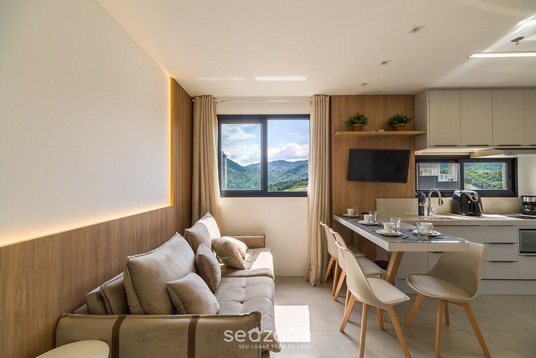 Ap en cond. c/vista al mar a 280m la playa MHF1509