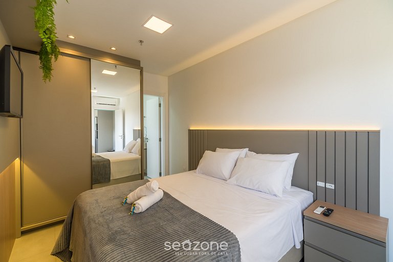 Ap en cond. c/vista al mar a 280m la playa MHF1509