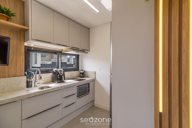 Ap en cond. c/vista al mar a 280m la playa MHF1509