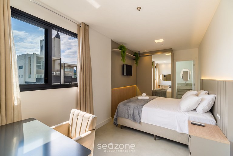 Ap en cond. c/vista al mar a 280m la playa MHF1509