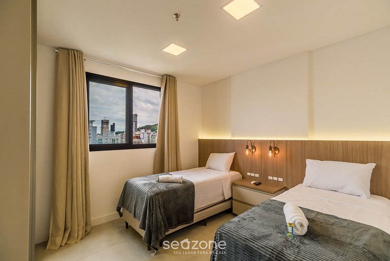 Ap en cond. c/vista al mar a 280m la playa MHF1509